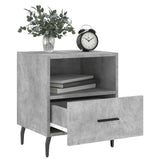 Bedside Cabinets 2 pcs Concrete Grey 40x35x47.5 cm Engineered Wood 827477