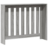 ZNTS Radiator Cover Grey Sonoma 104x20x82 cm Engineered Wood 852740