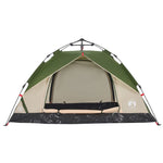 ZNTS Camping Tent Dome 2-Person Green Quick Release 4004189