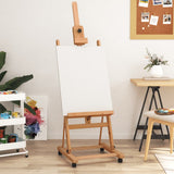 Easel Stand 55x53.5x178 cm Solid Beech Wood 30223