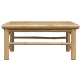 Garden Table Natural Bamboo Bamboo 65 x 65 x 30 cm Lightweight 313149