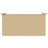 Seat Cushion SOEST 100% Polyester Beige 120 x 80 x 15 cm 944308