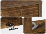 Shoe Cabinet HAARLEM 78 x 24 x 103 cm Engineered Wood 896880