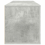 Wall Shoe Cabinet Concrete Grey 100x35x38 cm Engineered Wood 821024