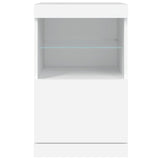 Sideboard with LED Lights White 41x37x67 cm 836679