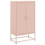 Highboard Pink 68.5x38.5x123.5 cm Steel 846495