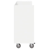 Golf Cabinet with Wheel Plain White 120 x 45 x 98 cm 899471