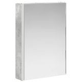 Bathroom Cabinet Set 5 pcs Concrete Grey 43 x 11.5 x 60.5 cm 3407354