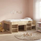 Kids'Bed Frame with Storage Sonoma Oak 80 x 200 cm 3422597