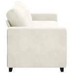 ZNTS Sofa Velvet cream Velvet fabric Medium Durable Sofa 4105142