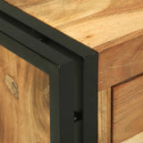 Coffee Table Brown 90 x 50 x 38 cm Solid Acacia Wood 4104725