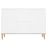 Sideboard White 101x35x70 cm Engineered Wood 806103