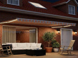 Manual Retractable Awning with LEDs 5 x 3 m 3419332