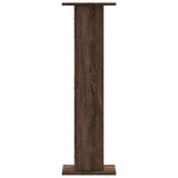 Plant Stands 2 pcs Brown Oak 30x30x95 cm Engineered Wood 3307879