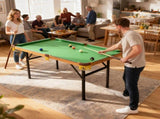 4FT Mini Folding Pool Billiards Table T3398P425071