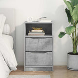 Bedside Table Concrete Grey 40 x 30 x 467 cm Engineered Wood 888913