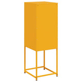 Highboard Mustard Yellow 36x39x107 cm Steel 846533