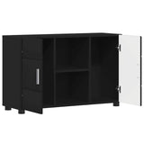 Sideboard FLORIN Black 88.5 x 30.5 x 55.5 cm Engineered Wood 880292