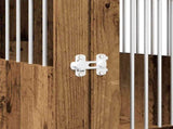 Dog Crate Furniture Old Wood 45x62x59 cm Engineered Wood 857636