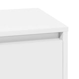 Bedside Cabinet 2 pcs White 39 x 34.5 x 50 cm Engineered wood 869595