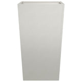 Garden Planter 45x45x75 cm Stainless Steel 851102