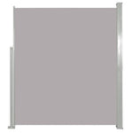 Patio Retractable Side Awning 170x300 cm Grey 48368