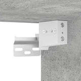 Shoe Cabinet Concrete Grey 60x35x70 cm Engineered Wood 808940