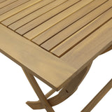 5 Piece Garden Dining Set Solid Wood Acacia 3295007