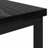 Coffee Table Black oak 100 x 51 x 45 cm Engineered wood 874096