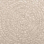 ZNTS Rug ZIZUR Cream 80x200 cm Jute Look Indoor and Outdoor 4010373