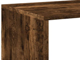 Room Divider Bookcase Smoked Oak 102x29x103.5 cm Engineered Wood 858052