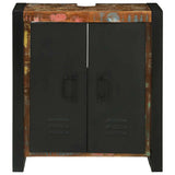 Sink cabinet with Door Brown 55 x 35 x 60 cm Solid Reclaim Wood 4016011