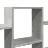 Wall Shelf Concrete Grey 159x18x66 cm Engineered Wood 853302