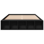 Bed Frame without Mattress Black 120x190 cm Small Double 3280595
