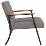 Armchair Taupe 59 x 75 x 78 cm Fabric 42017667