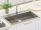 Sink Grey 795 x 505 mm Granite 42028389