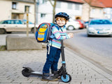 Folding Electric Scooter with Brake, for Ages 6 Years, 8km/h Maximum Speed, Blue T3398P349448