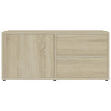 TV Cabinet Sonoma Oak 80x34x36 cm Engineered Wood 801853
