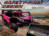 12V Kids Ride On Car with Remote Control, Kids Electric Car with Suspension System, Music, for Kids T3398P422434