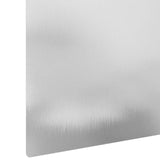 Lawn Edging 10 pcs 100 x 15 cm Steel Silver 8008824