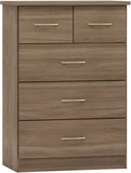 ZNTS Nevada 3+2 Drawer Chest 100-102-119