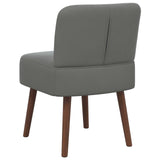 Slipper Chair Dark Grey Velvet 42050513