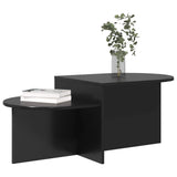 Coffee Table Black Oak 100 x 50 x 40 cm Engineered Wood 8001047
