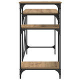 Desk Artisan Oak 135 x 50 x 90 cm Engineered Wood 881283