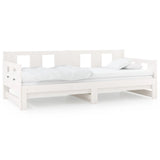 Pull-out Day Bed without Mattress White 2x cm 820288