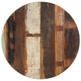 Round Table Top 70 cm 15-16 mm Solid Reclaimed Wood 286034
