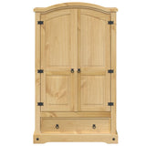 Wardrobe "Corona" 101x52x170 cm Solid Wood Pine 4005662
