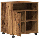 Printer Stand Old wood 60 x 50 x 67 cm Engineered wood 862282