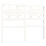 Bed Frame without Mattress White 120x200 cm Solid Wood Pine 3192552