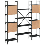 Bookshelf Black Engineered wood Large Bookshelf Rectangular 838858